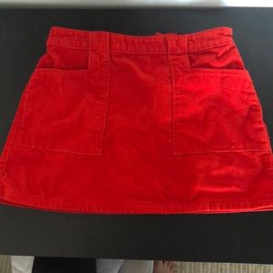 Corduroy Skirt